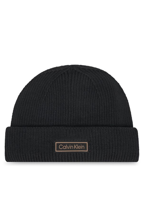 Czapka Calvin Klein. Kolor: czarny