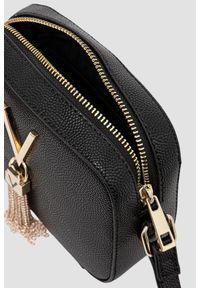 Valentino by Mario Valentino - VALENTINO Czarna torebka ze złotymi okuciami Divina Camera Bag. Kolor: czarny. Styl: elegancki, casual, wizytowy #2