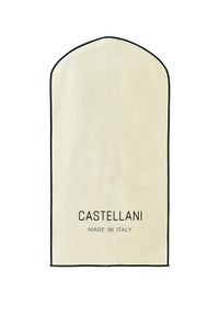 CASTELLANI - Beżowy płaszcz z kaszmirem. Kolor: beżowy. Materiał: kaszmir. Styl: klasyczny #6