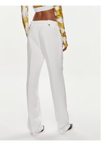 Versace Jeans Couture Spodnie materiałowe 76HAA111 Biały Slim Fit. Kolor: biały. Materiał: syntetyk #2