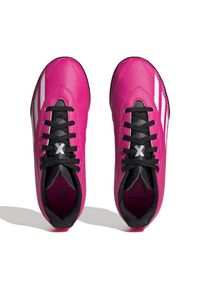 Adidas - Buty piłkarskie adidas X Speedportal.4 Tf Jr GZ2446 róże i fiolety różowe. Zapięcie: sznurówki. Kolor: różowy. Materiał: syntetyk, guma. Sport: piłka nożna