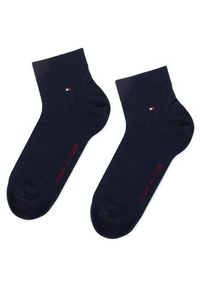 TOMMY HILFIGER - Tommy Hilfiger Skarpety krótkie 342025001 Granatowy. Kolor: niebieski. Materiał: materiał #2