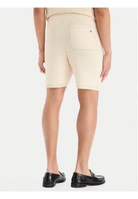 TOMMY HILFIGER - Tommy Hilfiger Szorty materiałowe MW0MW42797 Kremowy Regular Fit. Kolor: kremowy. Materiał: bawełna #3