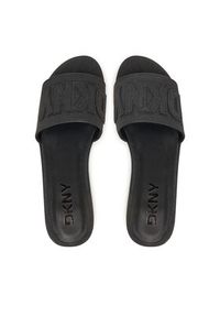 DKNY Klapki Willow K1500528 Czarny. Kolor: czarny. Materiał: materiał #3