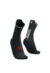 Skarpetki biegowe Compressport ProRacing Socks V4 Run High black/white. Materiał: materiał. Sport: bieganie #1