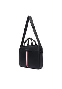 TOMMY HILFIGER - Tommy Hilfiger Torba na laptopa Th Metro Computer Bag AM0AM14517 Czarny. Kolor: czarny. Materiał: skóra #2