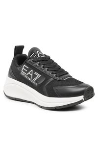 EA7 Emporio Armani Sneakersy XSX110 XCC73 N763 Czarny. Kolor: czarny. Materiał: materiał
