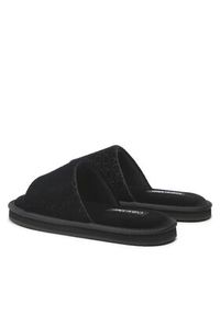 Calvin Klein Kapcie Slipper Flatform Sandal Vel HW0HW01540 Czarny. Kolor: czarny. Materiał: materiał #4