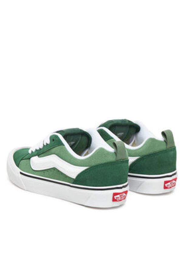 Vans Tenisówki Knu Skool VN000DAJBGK1 Zielony. Kolor: zielony. Materiał: materiał