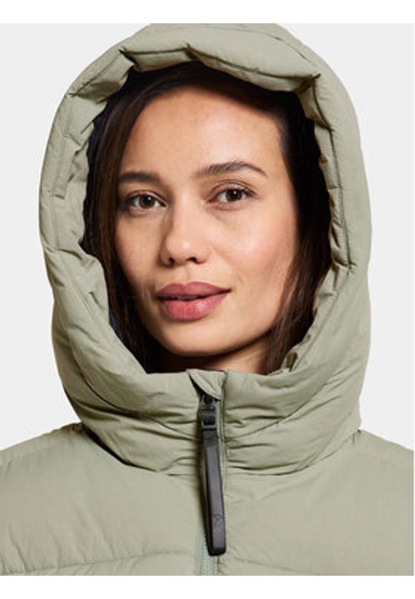 Didriksons Płaszcz zimowy Nomi Wns Parka 3 504832 Zielony Regular Fit. Kolor: zielony. Materiał: syntetyk. Sezon: zima
