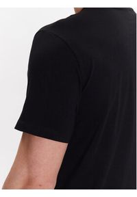 BOSS - Boss T-Shirt 50483644 Czarny Regular Fit. Kolor: czarny. Materiał: bawełna #4