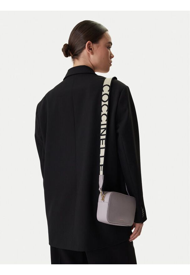 Coccinelle Torebka MN5 Tebe E5 MN5 55 I1 01 Szary. Kolor: szary. Materiał: skórzane