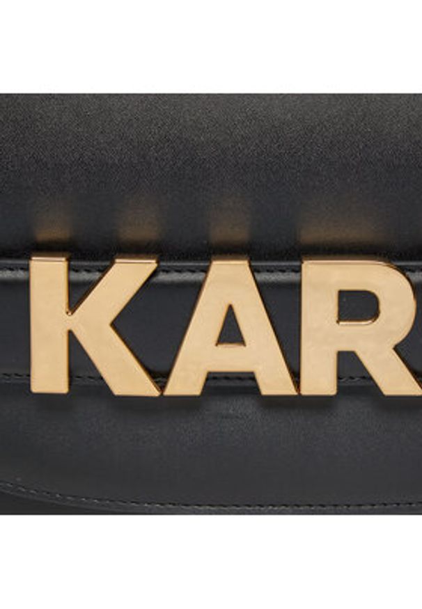 Karl Lagerfeld - KARL LAGERFELD Torebka 236W3092 Czarny. Kolor: czarny. Materiał: skórzane
