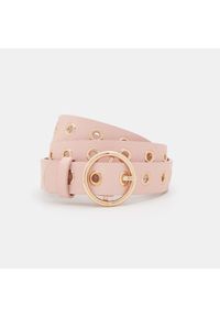 Sinsay - Pasek - Różowy. Kolor: różowy #1