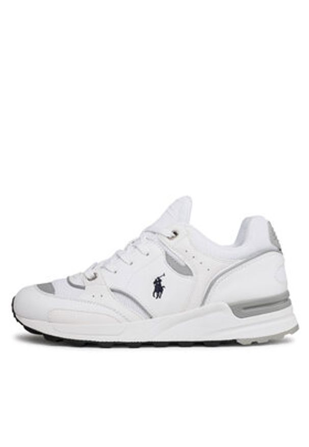 Polo Ralph Lauren Sneakersy Trackstr 200 809845147001 Biały. Kolor: biały. Materiał: skóra