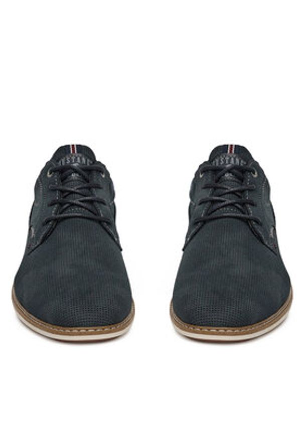 Mustang Półbuty 4150-310 Granatowy. Kolor: niebieski. Materiał: syntetyk, materiał