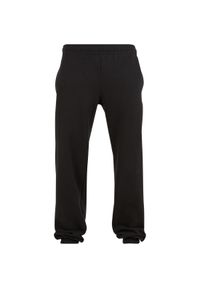 Luźne spodnie dresowe Urban Classics. Kolor: czarny. Materiał: dresówka #1