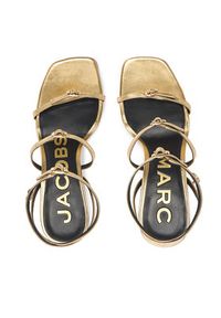 MARC JACOBS - Marc Jacobs Sandały 2P5FPM001F14 Złoty. Kolor: złoty. Materiał: skóra #6