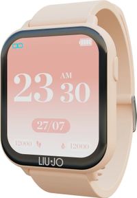 Smartwatch Liu Jo Smartwatch damski LIU JO SWLJ065 beżowy pasek. Rodzaj zegarka: smartwatch. Kolor: beżowy #1