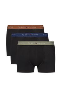 TOMMY HILFIGER - Tommy Hilfiger Komplet 3 par bokserek UM0UM02763 Czarny. Kolor: czarny. Materiał: bawełna