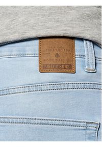 Only & Sons Szorty jeansowe Ply 22018587 Błękitny Regular Fit. Kolor: niebieski. Materiał: bawełna