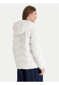 Geox Kurtka zimowa Anylla W4628P T3144 F1680 Biały Regular Fit. Kolor: biały. Materiał: syntetyk. Sezon: zima