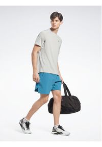 Reebok Szorty sportowe Strength 3.0 Shorts HS5938 Niebieski. Kolor: niebieski. Materiał: syntetyk. Styl: sportowy #5