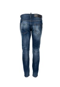 DSQUARED2 - Dsquared2 Jeansy "Skater Jean" | S74LB1281 S30664 | Mężczyzna | Granatowy. Okazja: na co dzień. Stan: obniżony. Kolor: niebieski. Sezon: lato. Styl: elegancki, casual #4