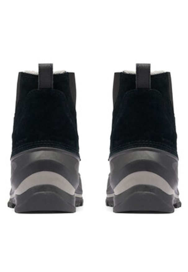 sorel - Sorel Śniegowce Buxton Pull On Wp 24 2084911010 Czarny. Kolor: czarny. Materiał: zamsz, skóra