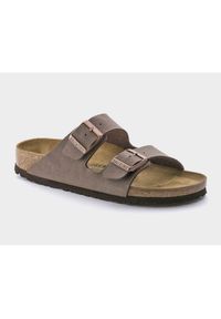 Klapki Birkenstock Arizona Bs M 0151181 brązowe. Kolor: brązowy. Materiał: materiał, polar #9