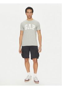 GAP - Gap T-Shirt 542246-00 Szary Regular Fit. Kolor: szary. Materiał: bawełna #4
