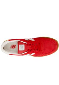 Buty unisex New Balance CT500FB – czerwone. Kolor: czerwony. Materiał: zamsz, guma, nubuk. Szerokość cholewki: normalna. Sport: tenis #4