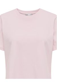 only - ONLY T-Shirt Monja 15320892 Różowy Regular Fit. Kolor: różowy. Materiał: bawełna #4
