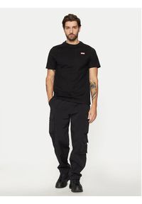 Hunter T-Shirt HARM0039242 Czarny Regular Fit. Kolor: czarny. Materiał: bawełna
