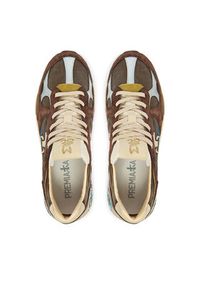 Premiata Sneakersy Mase25 Var 8026 Bordowy. Kolor: czerwony. Materiał: skóra, zamsz #6