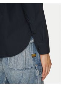 G-Star RAW - G-Star Raw Koszula Cpo Utility D26470-C973 C742 Granatowy Regular Fit. Kolor: niebieski. Materiał: bawełna #5