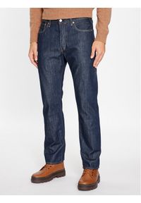 Levi's® Jeansy 501® 00501-0162 Granatowy Original Fit. Kolor: niebieski