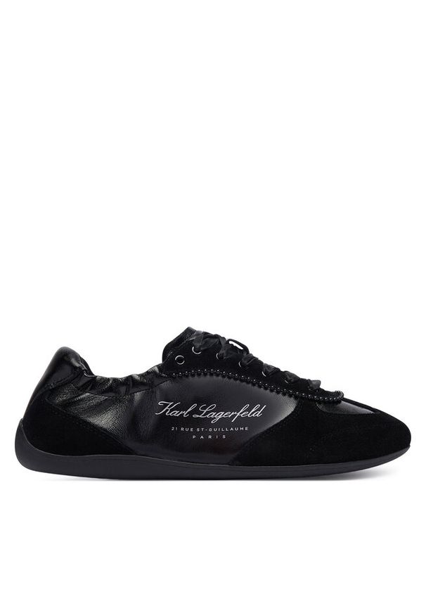 Karl Lagerfeld - Sneakersy KARL LAGERFELD. Kolor: czarny