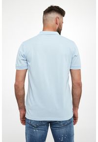 Karl Lagerfeld - Polo męskie z logo KARL LAGERFELD. Typ kołnierza: polo