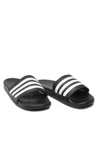 Adidas - adidas Klapki adilette Comfort GZ5891 Czarny. Kolor: czarny. Materiał: skóra #5