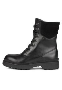 Geox Botki D36UPA-04322 C9999 Czarny. Kolor: czarny. Materiał: skóra #5