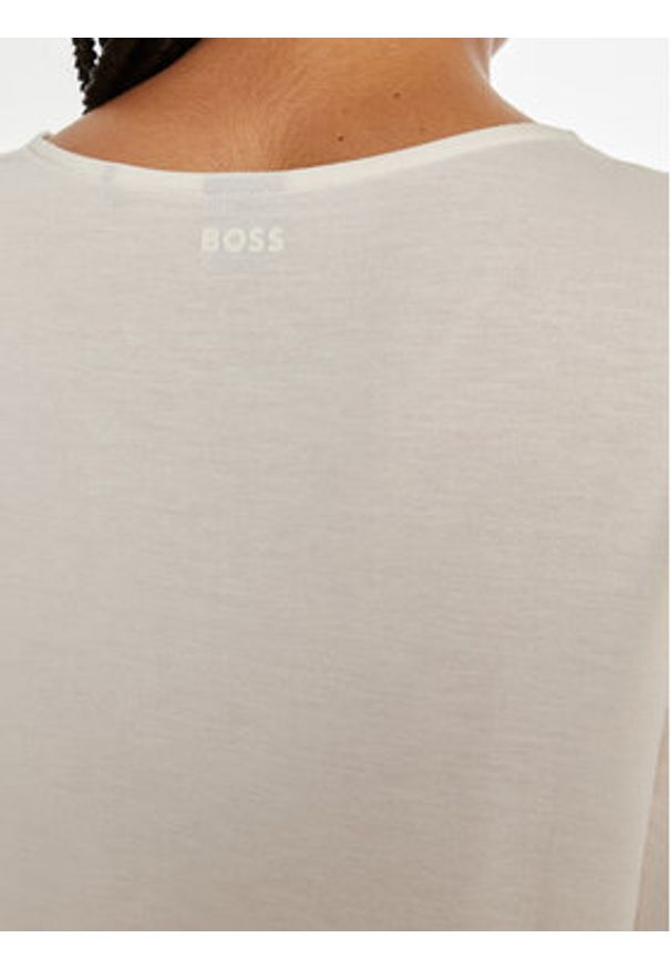 BOSS - Boss T-Shirt Esandy 50457656 Écru Relaxed Fit. Materiał: wiskoza