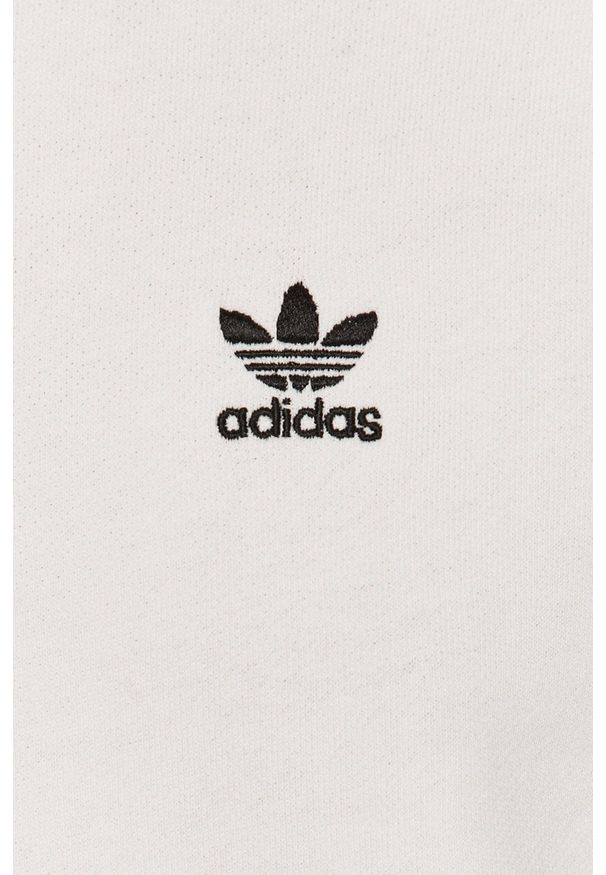 adidas Originals - Bluza. Okazja: na co dzień. Kolor: biały. Wzór: aplikacja. Styl: casual