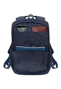 Plecak na laptopa RIVACASE Suzuka 7760 15.6 cali Niebieski. Kolor: niebieski. Materiał: poliester #5