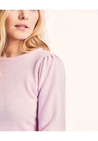 LOVE SHACK FANCY - Jasnoróżowy sweterek Lunne. Kolor: różowy, wielokolorowy, fioletowy. Materiał: wełna, kaszmir. Długość rękawa: długi rękaw. Długość: długie #3