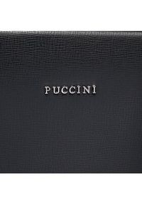 Puccini Torba na laptopa BAXP0028 Czarny. Kolor: czarny. Materiał: skóra