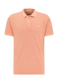 Lee - MESKA KOSZULKA LEE NAT DYE POLO RUST L65CQSUK. Typ kołnierza: polo #3