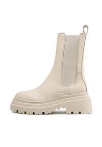 Badura Sztyblety 2131 Beżowy. Kolor: beżowy. Materiał: skóra #5