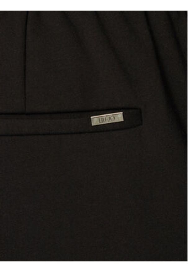 Liu Jo Spodnie materiałowe QA5080 J4776 Czarny Regular Fit. Kolor: czarny. Materiał: syntetyk