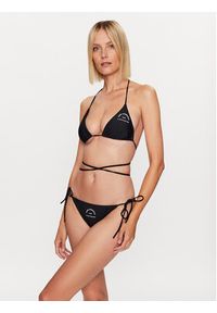 Karl Lagerfeld - KARL LAGERFELD Góra od bikini Logo 230W2215 Czarny. Kolor: czarny. Materiał: syntetyk #4